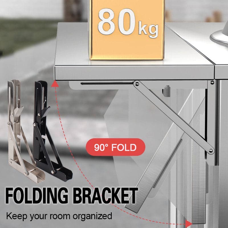 SlideFlex™ — Unlock Room to Breathe with Rock-Solid, Fold-Away Power