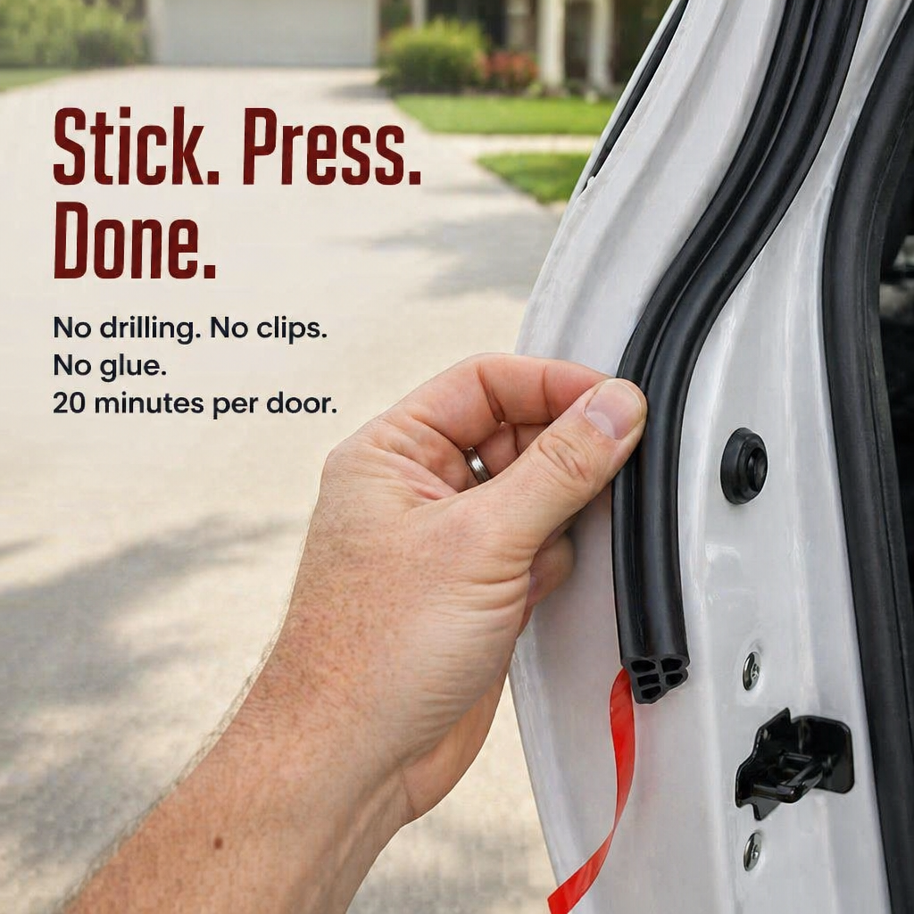 QuietGuard™ — Transform Your Ride Into a Peaceful, Dust-Free Haven