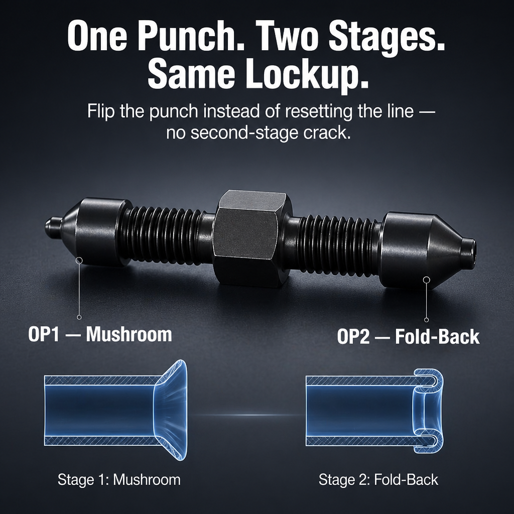 ForgeLine™ Pro — Secure Clean Double Flares Without Splitting a Single Line
