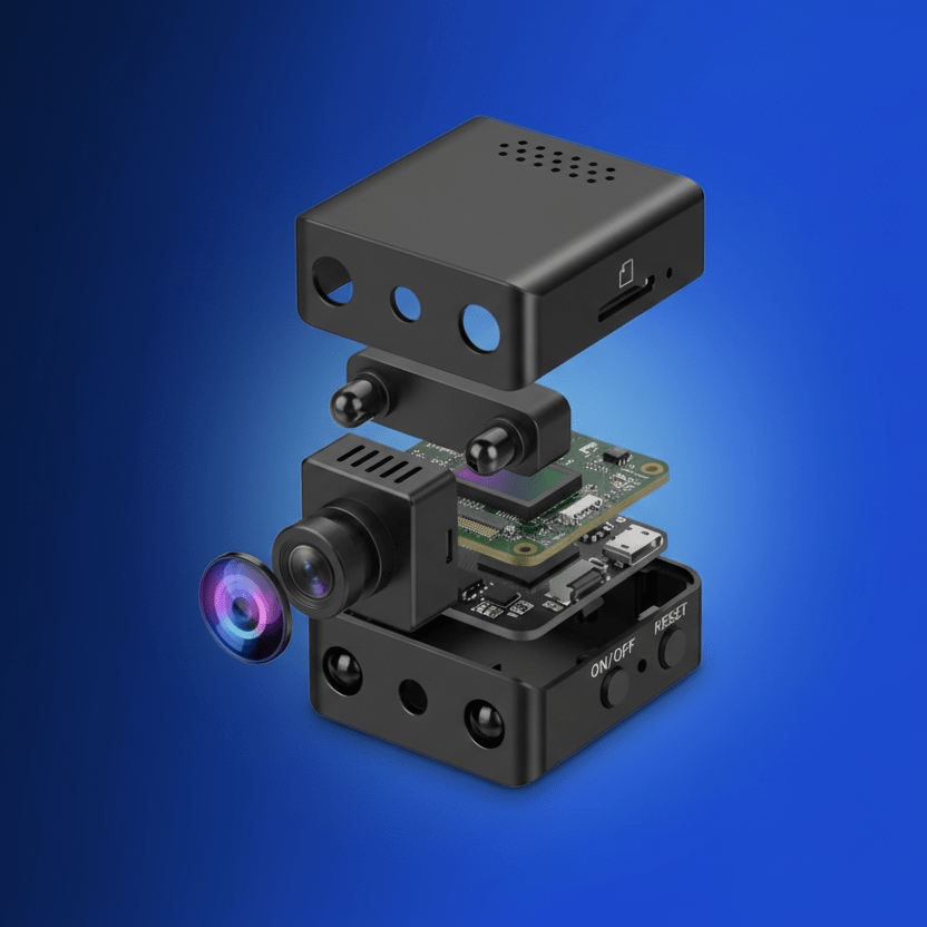 Surveillance Camera | High-Definition Video with Night Vision Capability | Battery Powered | Securino
