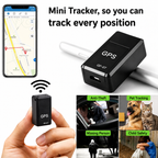 GPS Tracker | Mini GPS Tracker Subscription-Free | Live Tracking | Magnetic & Low-Profile | Locaro