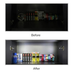 GlowSense™ — Instantly Light Up Your Cabinets for Effortless, Hands-Free Access
