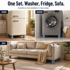 TruBalánce™ — Halt Washer Movement, End the Shimmy, Protect Your Floors