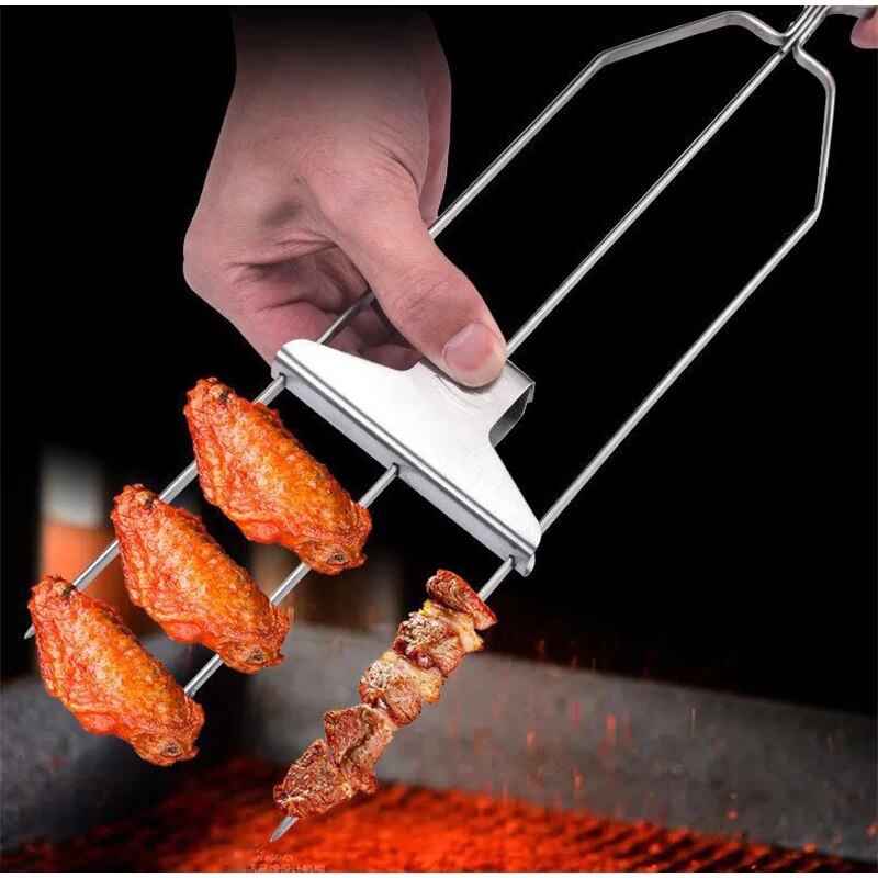 EmberWave™ Skewers — Unlock Juicy, Stress-Free Grilling That Amazes Every Time