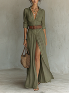 LuminaLuxe™ Maxi Dress — Unleash All-Day Confidence with Effortless Elegance and Cool Comfort