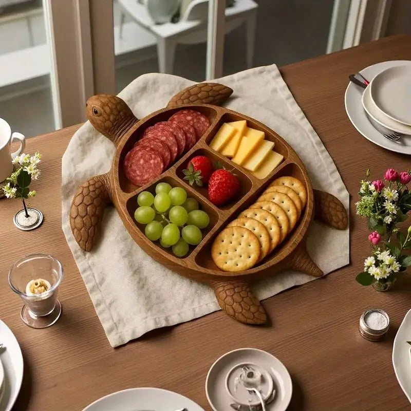Snack Platter | Solid Wood Serving Board | Animal Design | NaturKueche