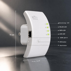 Signal Booster | Extended Range | Simple Plug and Play Installation | WiFiora