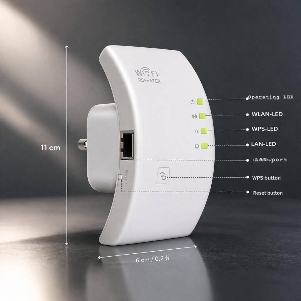 Signal Booster | Extended Range | Simple Plug and Play Installation | WiFiora