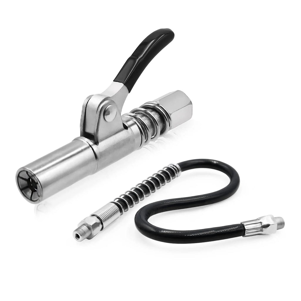 JetGrip™ Coupler — Command Your Grease Job with Speed, Precision, and Zero Mess