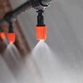 Irrigation System | Automatic Fine Mist Sprayer | Bendable Hose Guide | AquaMisto