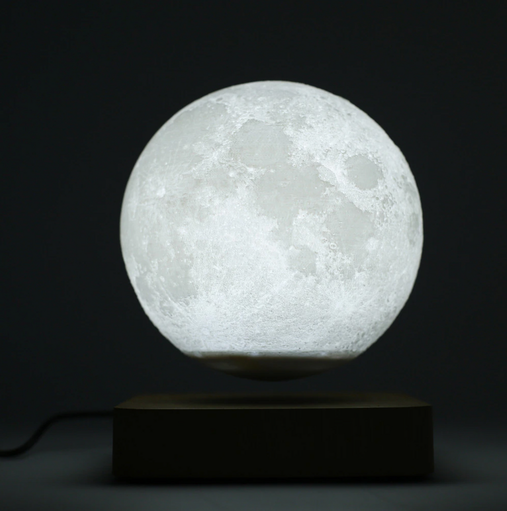 Levitating Moon & Galaxy