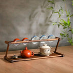Wooden Shelf for Tea and Tableware | Sturdy Wood Build | Ready to Use | TeaCraft
