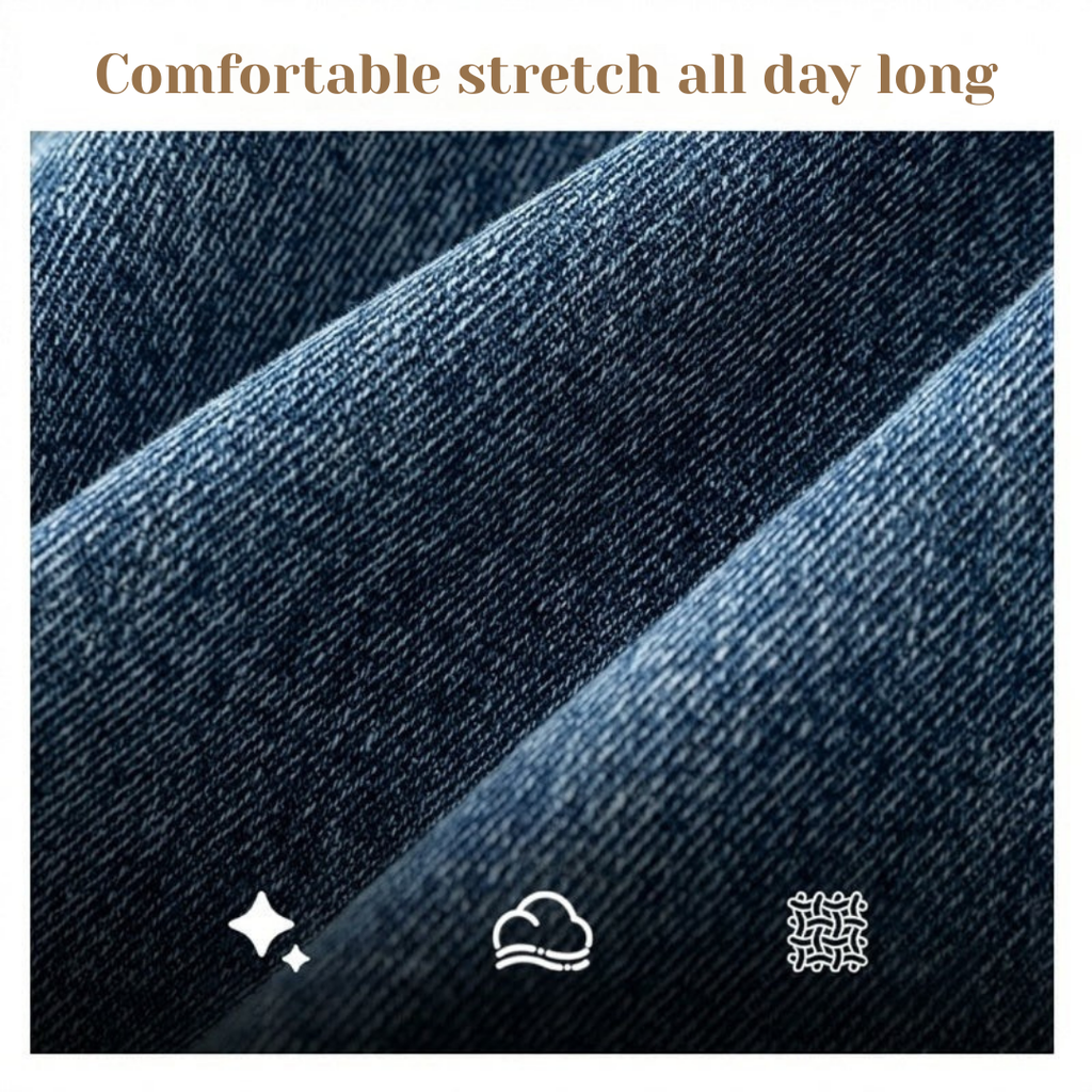 VeloriaFlex™ Denim — Shape Your Confidence with All-Day Comfort That Moves With You