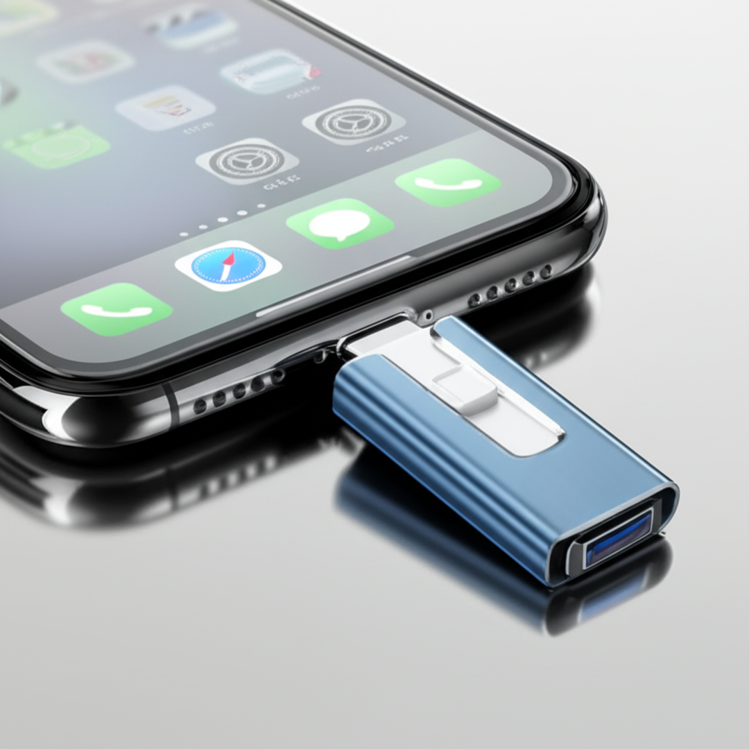 USB Stick | Expanded Storage Capacity | Multi-Port File Transfer | SnapStick