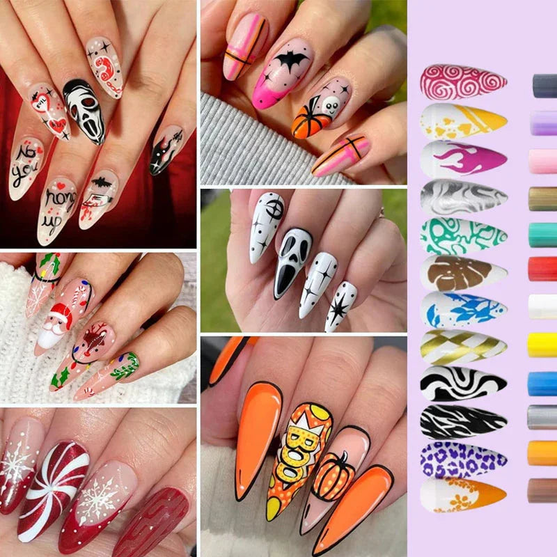 LumaVibe™ Nail Art Pens — Unleash Bold, Show-Stopping Designs That Turn Heads Instantly