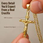 SolaraFaith™ — Sport a Crucifix That Won't Fade, Break, or Stain Your Skin Green