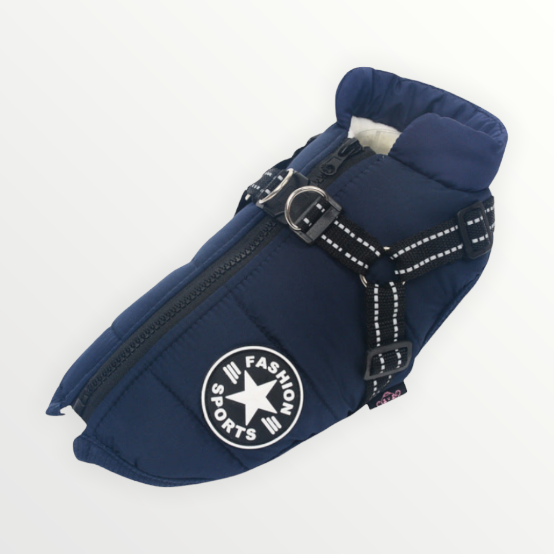 StormGuard™ Shield Coat — Wrap Your Dog in Cozy, Weatherproof Control for Stress-Free Walks