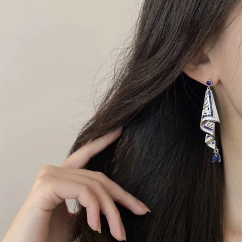 LumiaLuxe™ Earrings — Feel Unstoppable Elegance with Feather-Light Comfort and Timeless Sparkle