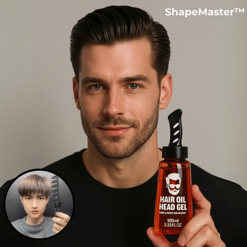 Strikelyne™ Styling Gel Comb — Unleash All-Day Fresh, Flake-Free Confidence with Effortless Precision