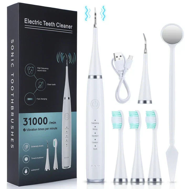 PulseBright™ — Effortless Ultrasound Power for a Dazzling, Dentist-Clean Smile Every Day