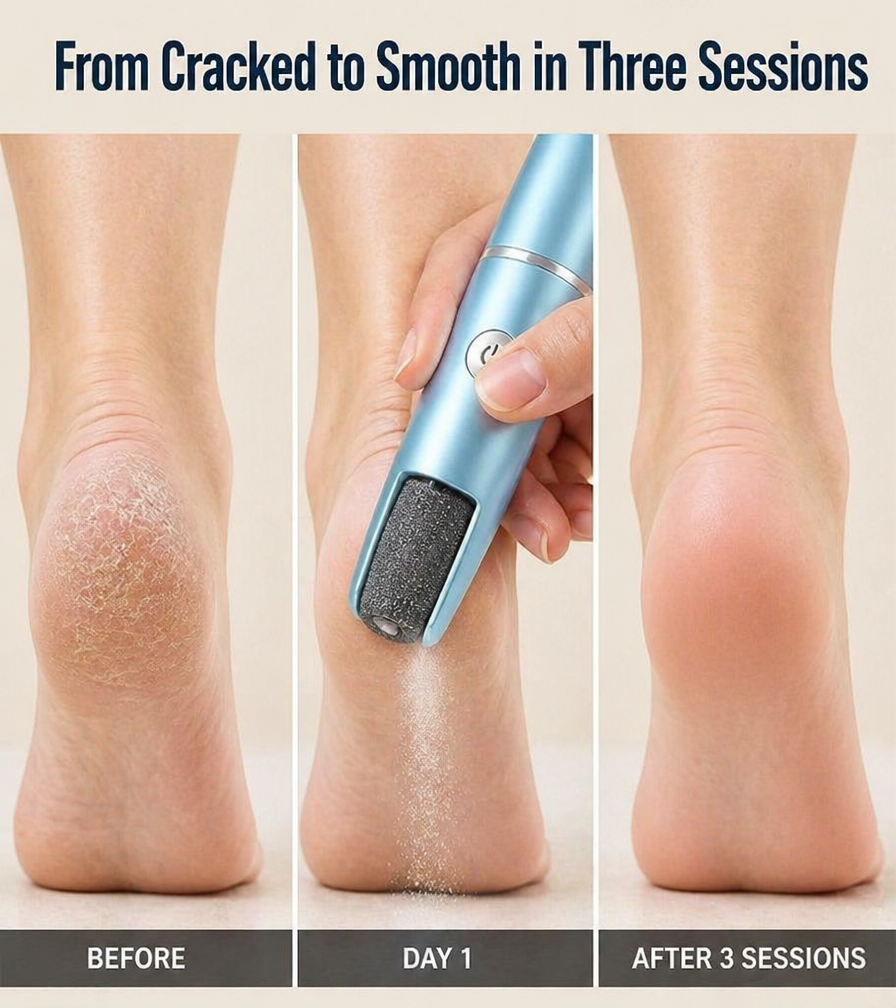 GlideEase™ — Effortless Baby-Soft Feet in Just Minutes, No Pain or Scraping