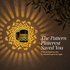 LumaMandala™ — Project Mesmerizing Mandala Designs on Your Patio Every Evening