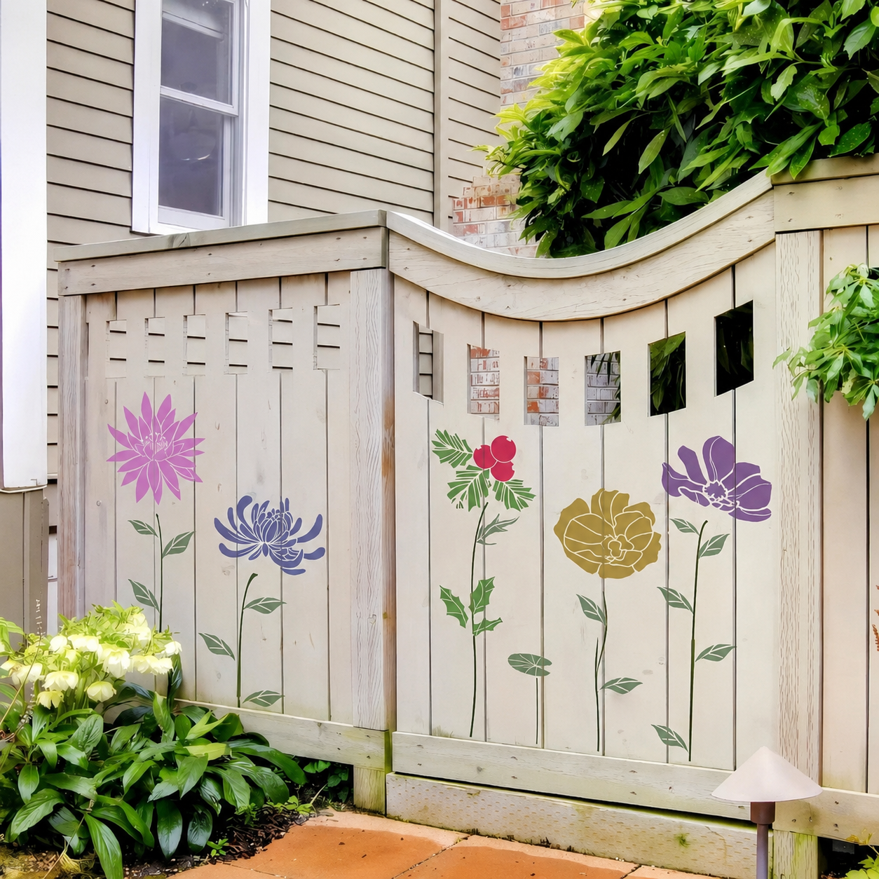Blooming Flowers Stencil Set | Versatile | Reusable | Petalcraft