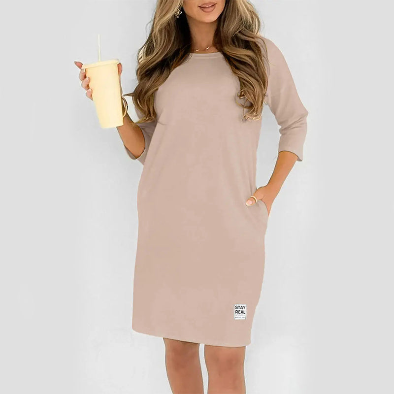 SereniFlow™ Dress — Experience All-Day Freedom and Effortless Elegance