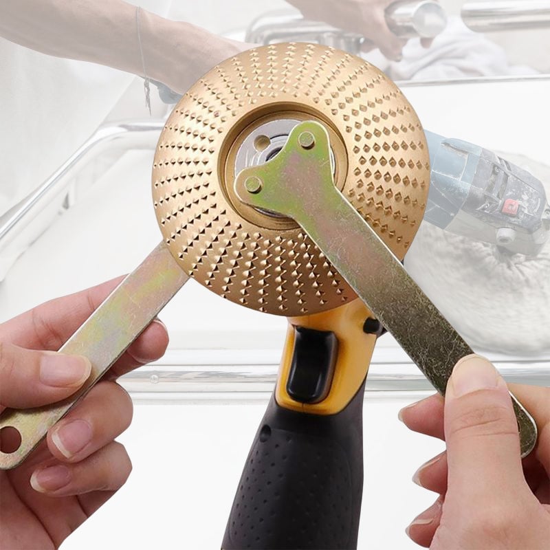 TurboEdge™ — Transform Your Drill Into a Precision Powerhouse for Every Cut, Polish, and Grind