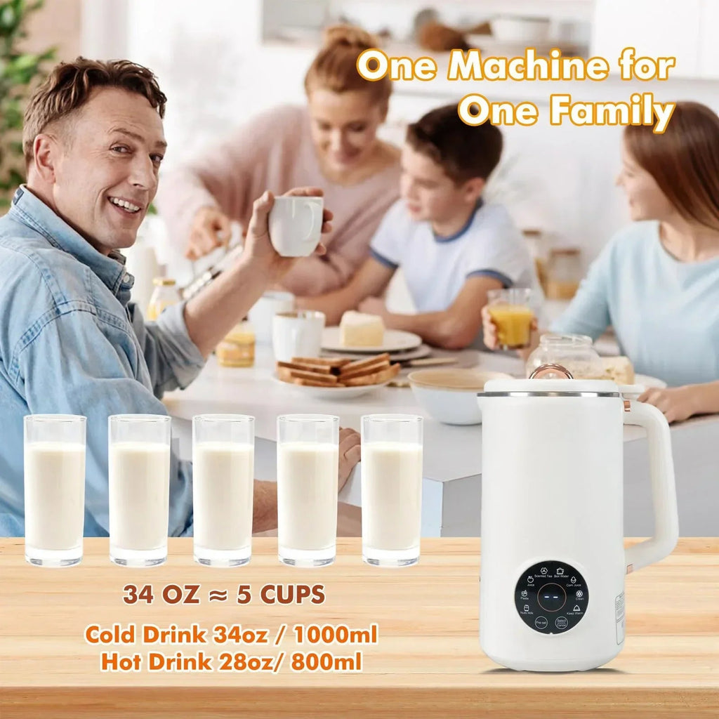 Nut Milk Maker 8-in-1 | Automatic | Multifunctional | NutriPress