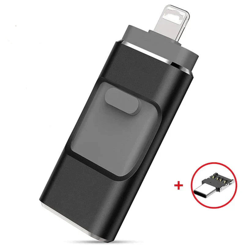 Flashdrive USB | Smartphone Storage with Multi-Connector | MemoryGo