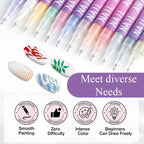 LumaVibe™ Nail Art Pens — Unleash Bold, Show-Stopping Designs That Turn Heads Instantly