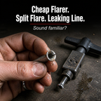 PrecisionFlex™ — Master Leak-Proof Brake Flares with Effortless One-Hand Power