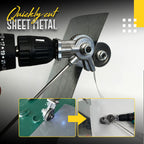 RazorForce™ Drill Plate Cutter — Transform Your Drill, Slice Metal Like a Pro, and Cut Safe Every Time
