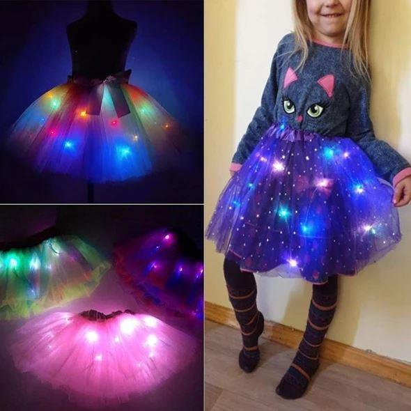RadiantiaGlow™ LED Tutu Skirt — Ignite Pure Joy and Confidence with Every Dazzling Twirl