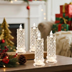 Lumiara™ Crystal Candle Pillars — Safe, Stunning Glow That Transforms Your Space Instantly
