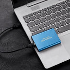 External Storage | 128GB External SSD | USB-C & USB 3.1 | Ultra-compact | Shock-resistant Design | DataVault