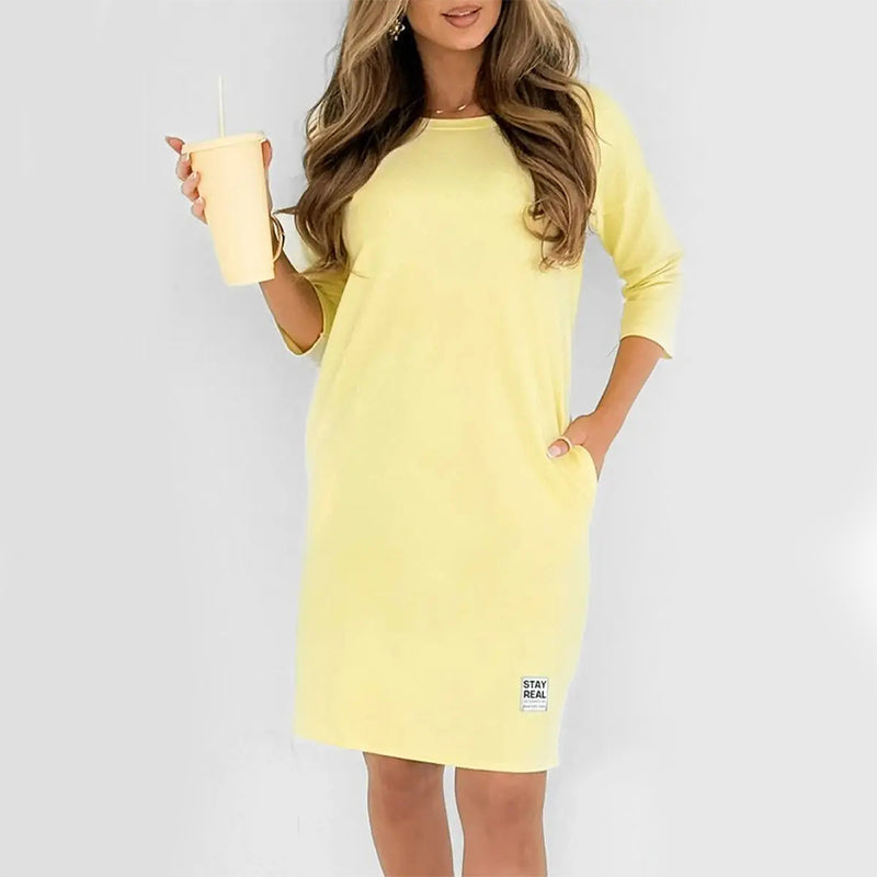 SereniFlow™ Dress — Experience All-Day Freedom and Effortless Elegance