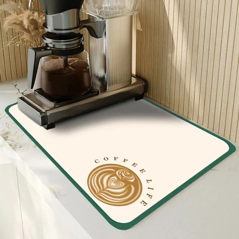 Absorbent Drip Mat | Rapidly Soaks Up Water | Shields Dishes | KüchenDry