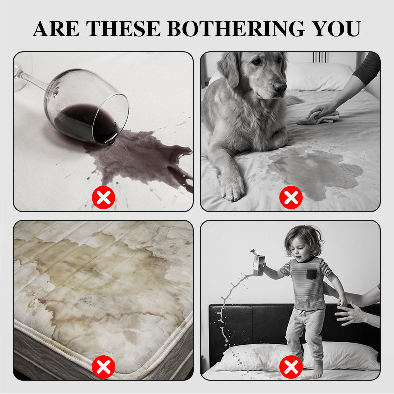 SlumberShield™ — Wrap Your Bed in Cozy, Waterproof Protection for Blissful, Worry-Free Sleep