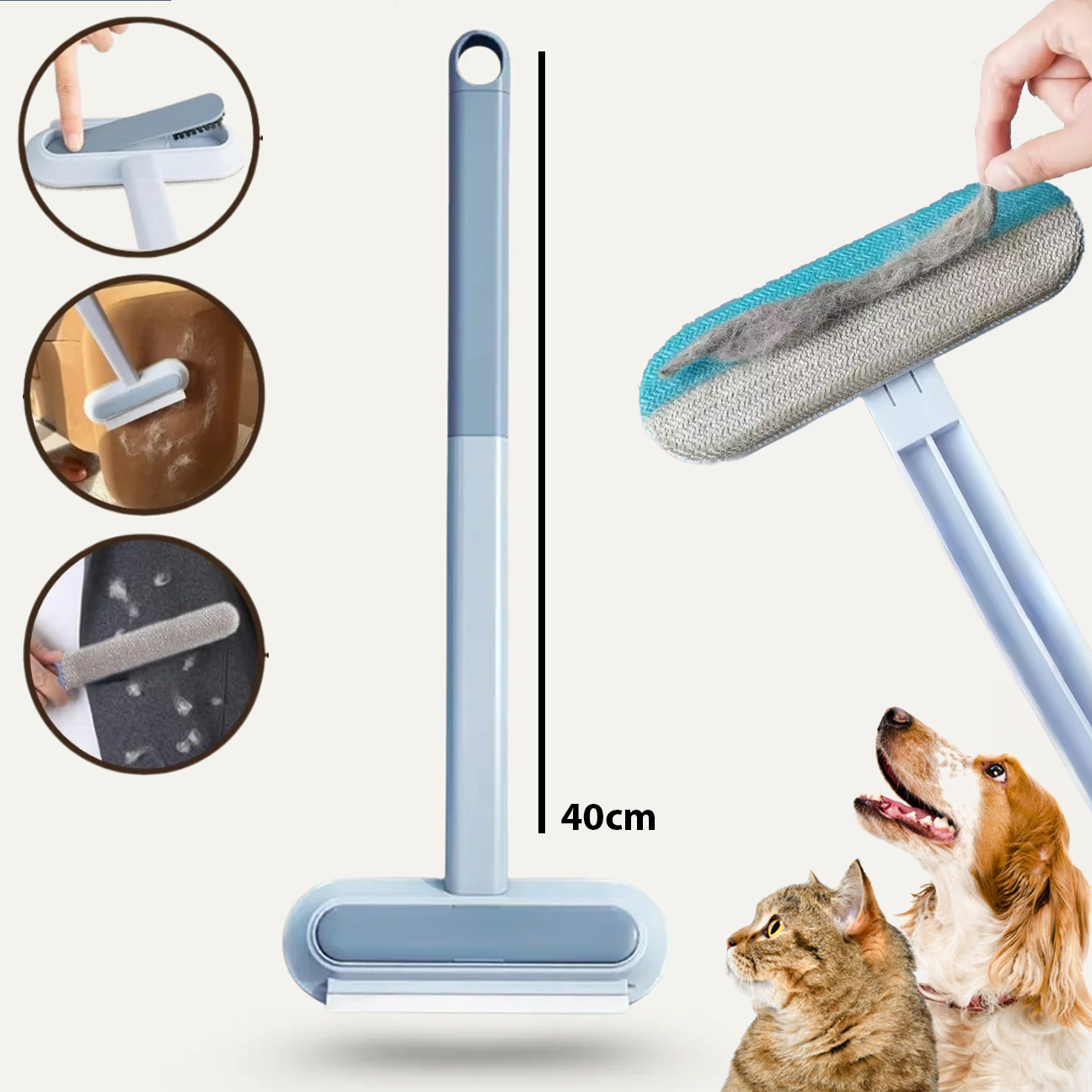 SheerClean™ — Effortless Fur Removal for a Fresh, Stress-Free Home