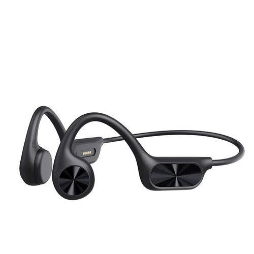 Bone Conduction Headphones | 30 m, IPX8 Waterproof | Bluetooth 5.4 + 32 GB MP3 | AquaBone
