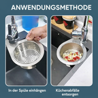 Stainless Steel Sink Strainer | Swan-Style Drain Filter | SinkStrainer