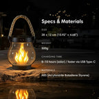 SolarAura™ — Wrap Your Nights in Safe, Mesmerizing Firelight That Lasts All Evening