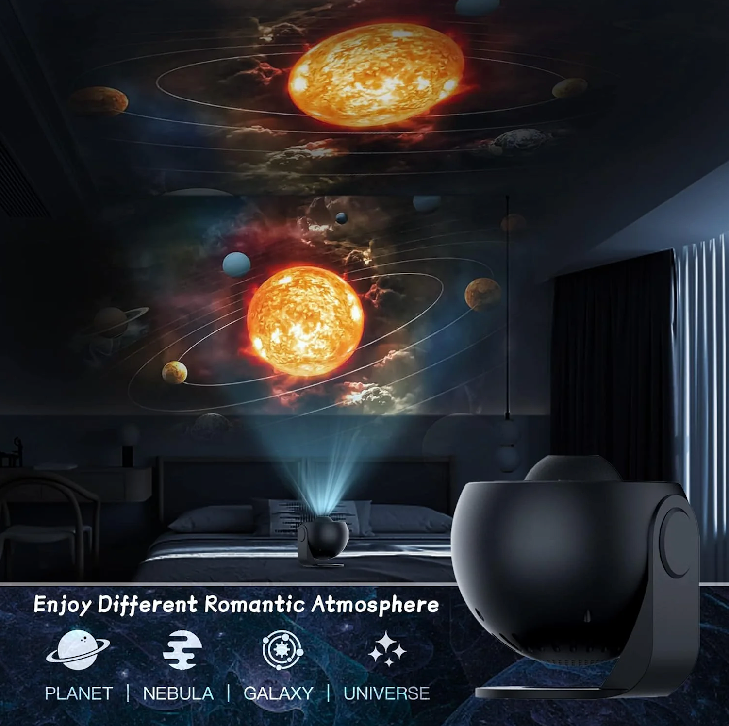 AstroLuma™ — Ignite Your Nights with Hypnotic Cosmic Calm and Magic