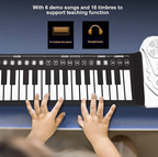 SilkTone™ Roll-Up Piano — Unleash Your Music Everywhere with True Piano Feel and Freedom
