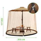 Fine Mesh Net Keeps Mosquitoes Out | Up to 240 cm | Sleek Design | Meshield