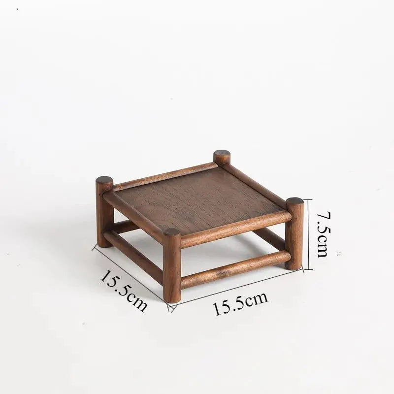 Wooden Shelf for Tea and Tableware | Sturdy Wood Build | Ready to Use | TeaCraft
