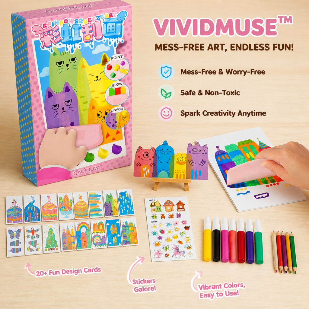 VividMuse™ — Unlock Endless Creativity Without the Mess or Stress