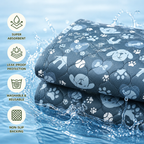 DogBedHouse Super-Absorbent Leak-Proof Non-Slip Training Pads (Washable, 2-Pack)